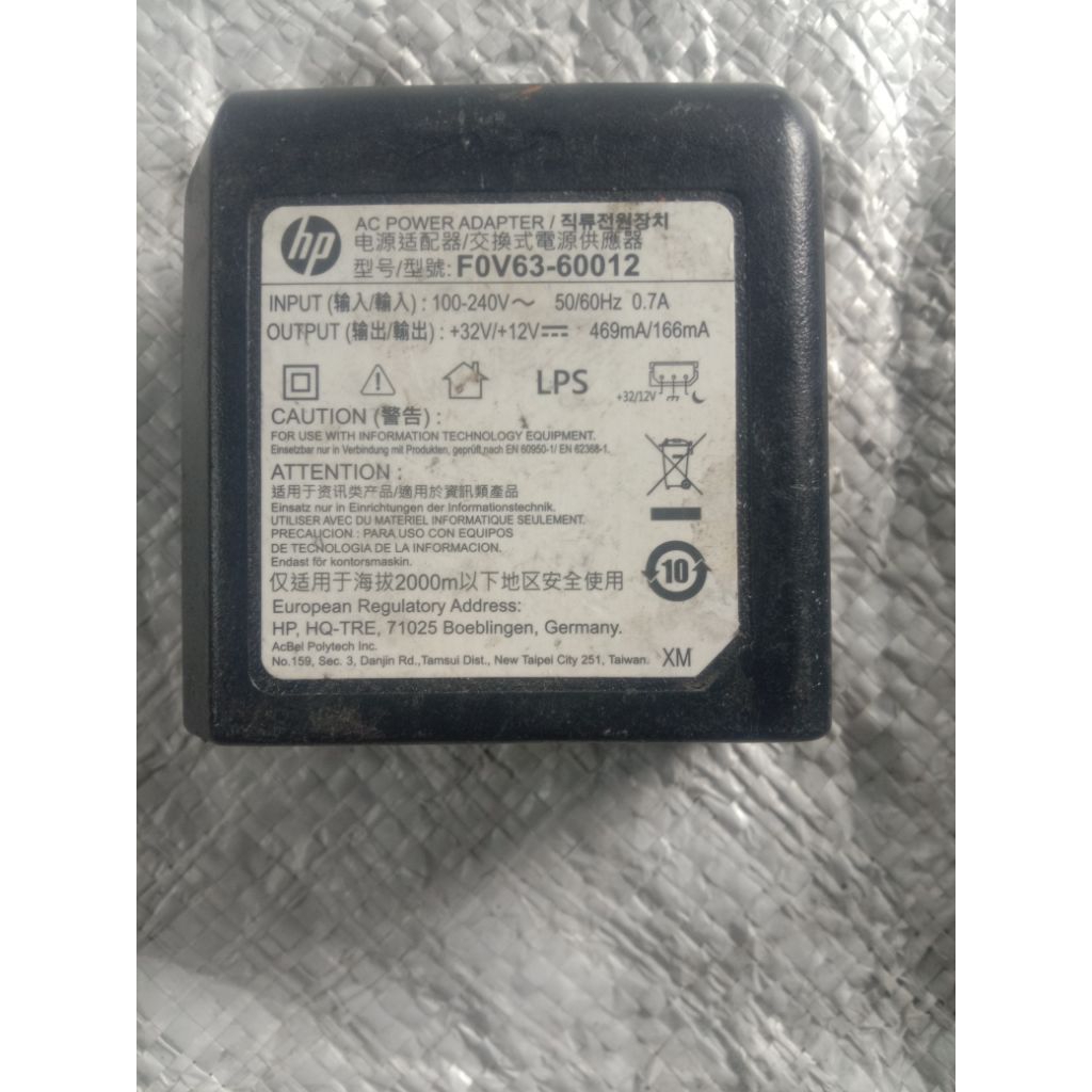 PSU Adaptor Printer HP SmatTank 585 Original, Power Supply Printer HP Smart Tank 580 Bergaransi