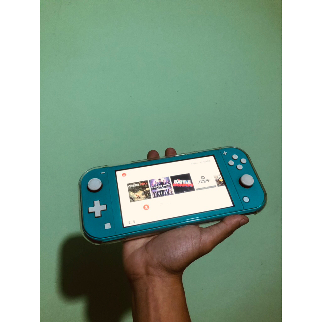 nintendo switch lite ofw fullset second
