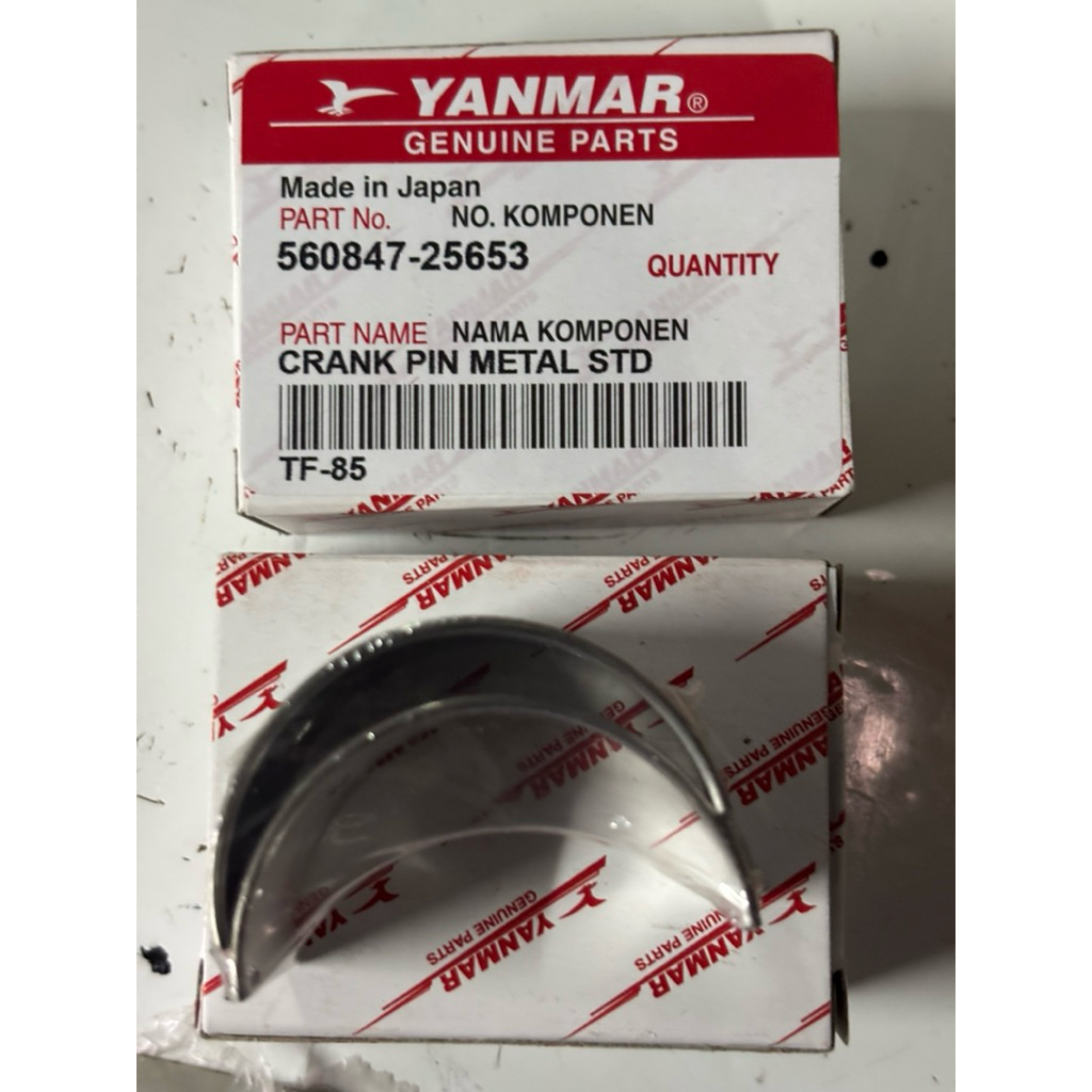 TF85-RING PISTON/RING SEHER YANMAR ORIGINAL