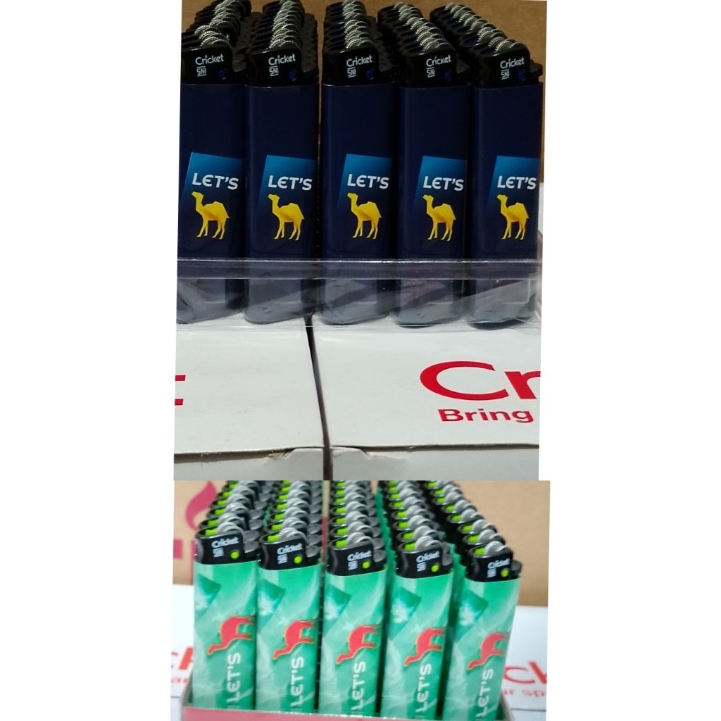 Korek Gas Cricket 1 Pack isi 50 pcs