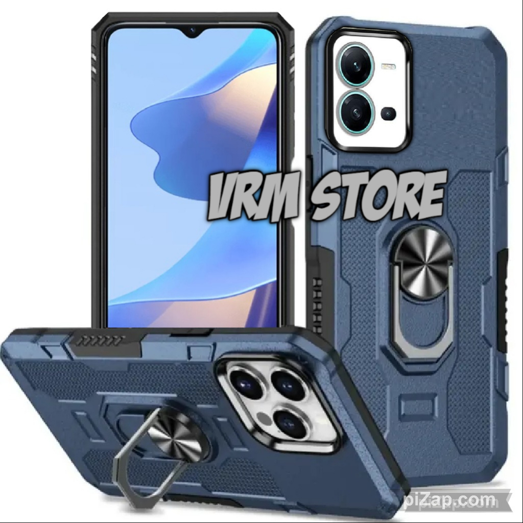 Case Robot Hp Vivo V25 Case HIT EYE RING Case Robot Standing