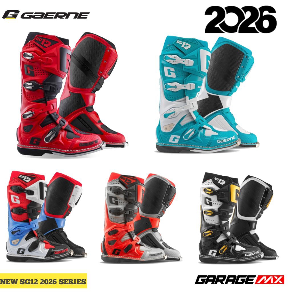 SEPATU GAERNE SG12 NEW ORIGINAL.BOOT GAERNE SG 12.GAERNE SG12.SEPATU CROSS.SEPATU TRAIL.MOTOCROSS