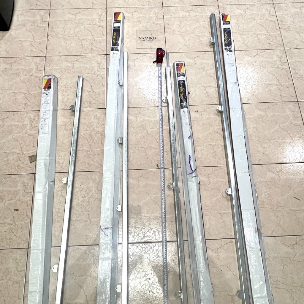 SOLIGEN Rel pintu geser sliding J3 J4 J5 J6