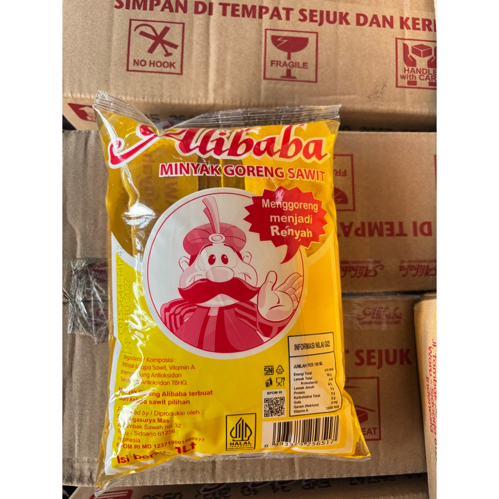 Minyak Goreng Alibaba 1Liter Bantal Pillow