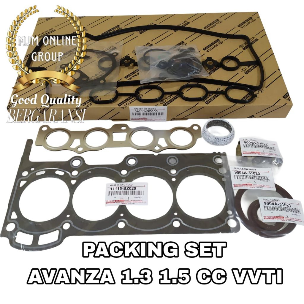 Packing Set - paking gasket full set Toyota Avanza 1.3cc / Avanza 1.5cc Vvt-i Original
