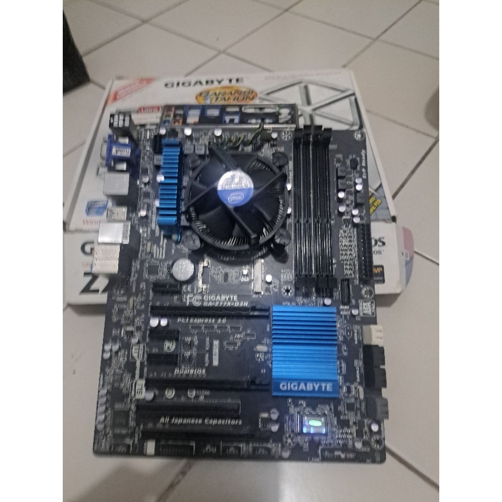 mobo gigabyte z77 lga 1155
