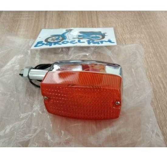 lampu riting sein sen sign gagang bulat suzuki A100 tahun tua