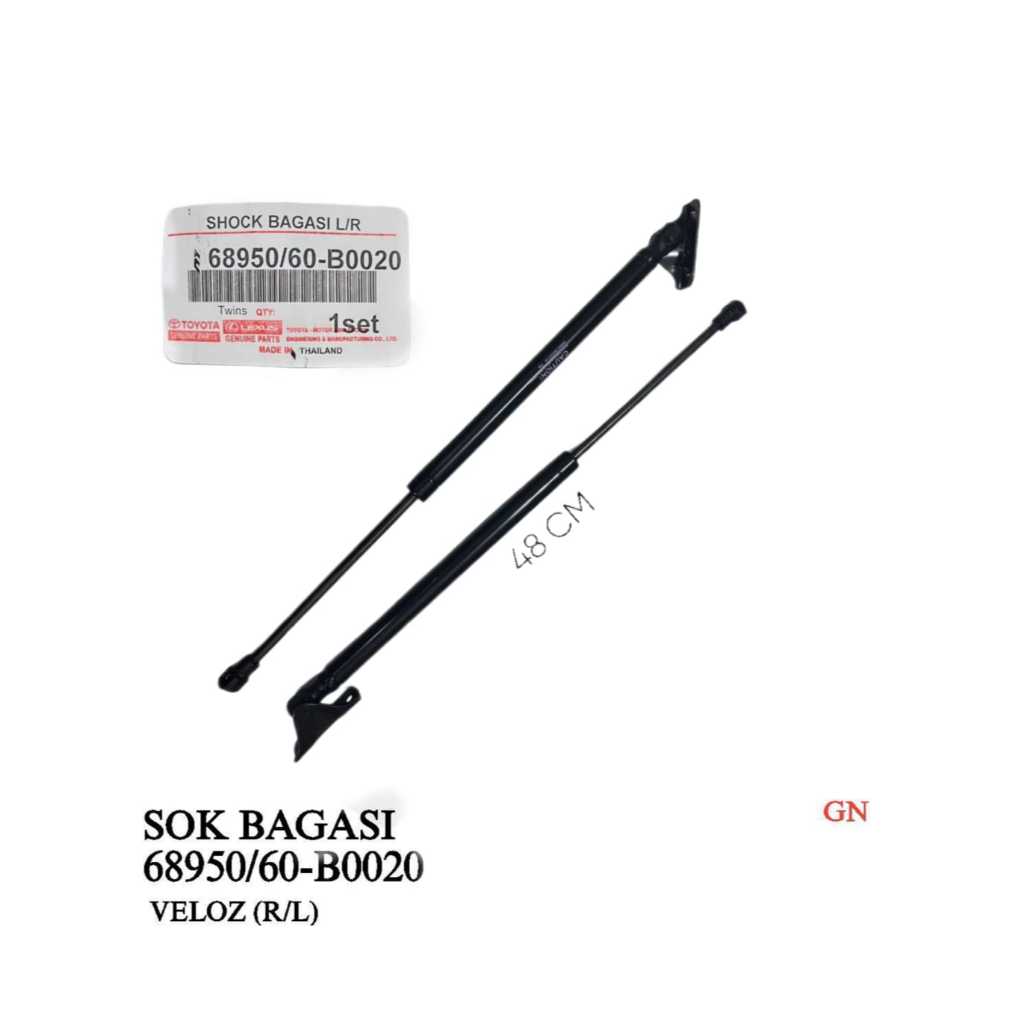 SHOCK BAGASI VELOZ (R/L) 68950/60-B0020