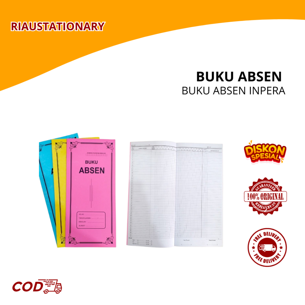 Buku Absen/Buku Absensi