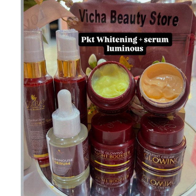 Dbc Skincare Paket Whitening Plus Serum Kemasan Baru