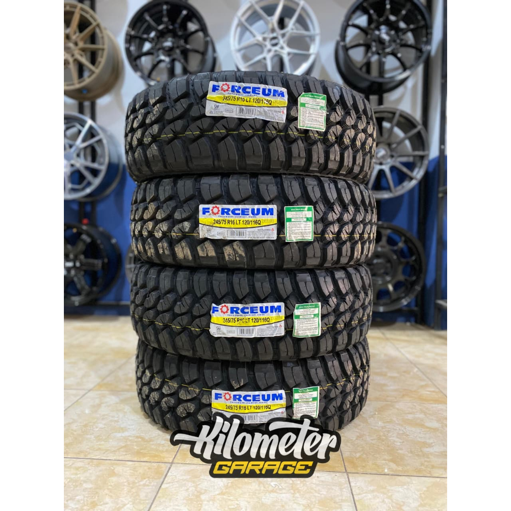 Ban mobil Cangkul Standar Triton R16 75 245 Forceum MT08 Plush Ban Mobil Ring17 Triton