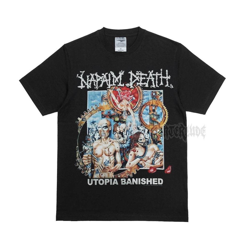 T-SHIRT - NAPALM DEATH - Utopia Banished - UNDYING
