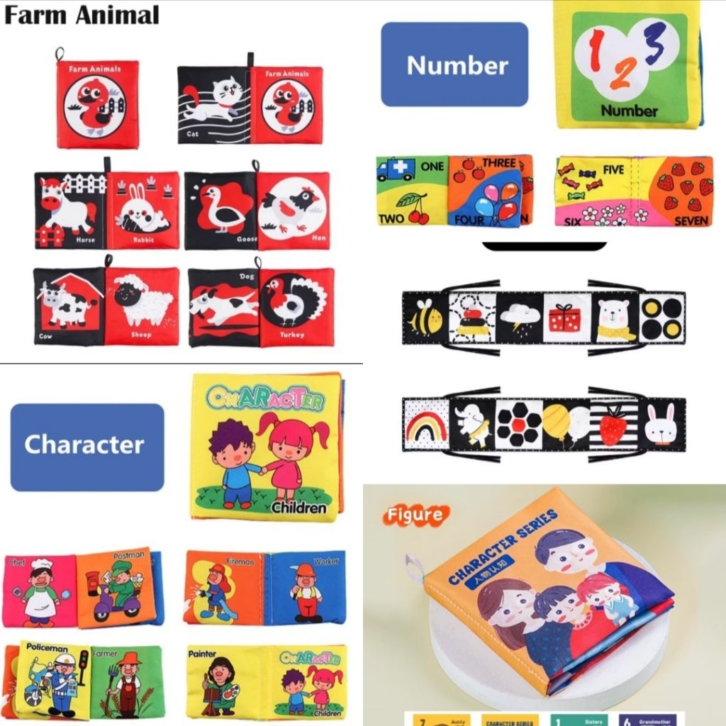 PRELOVED Buku Bantal/Buku Kain Bayi