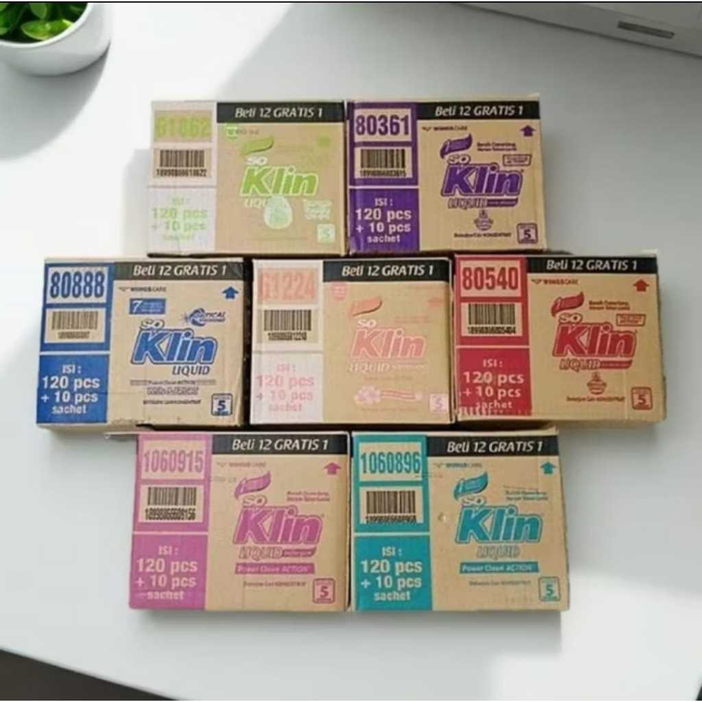 1DUS SOKLIN CAIR / SOKLIN LIQUID CAIR 1DUS /SOKLIN PAKAIAN ISI 130 SACHET