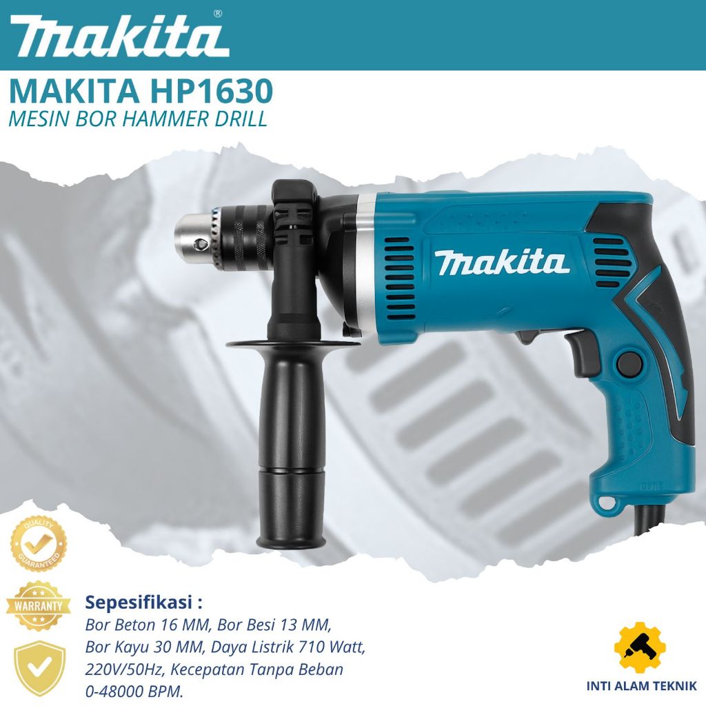 BOR MAKITA HAMMER DRIL HP1630 16mm TERMURAH 