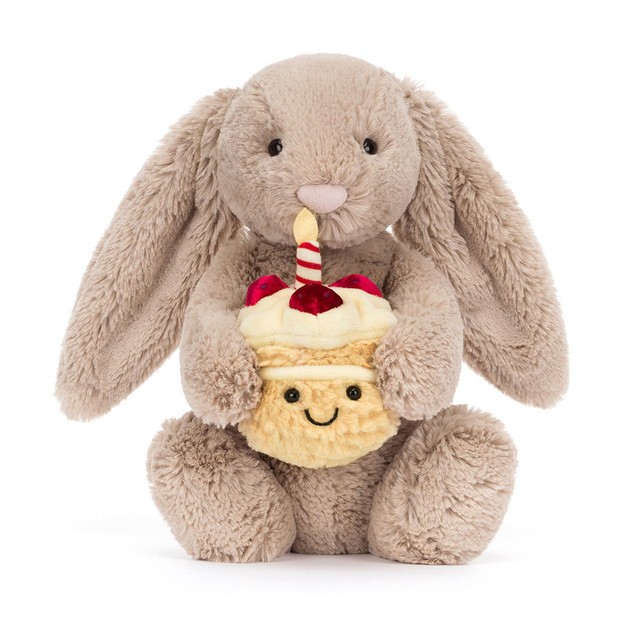 Jellycat Bashful Bunny Birthday
