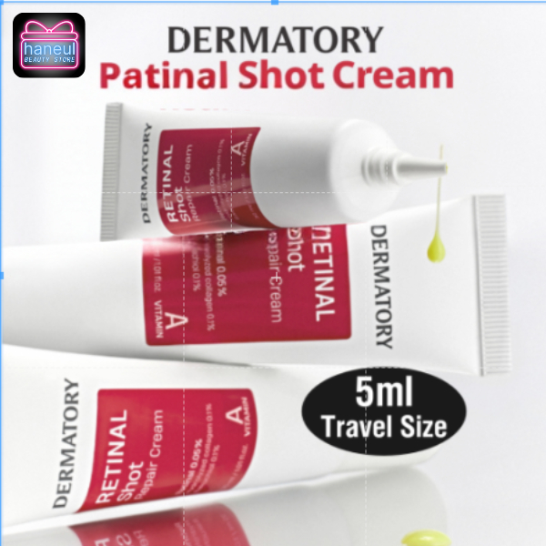 [READY EXP 09-2027] DERMATORY Retinal Shot Repair Cream 5ml | Krim Anti-Aging Korea [HANEUL]