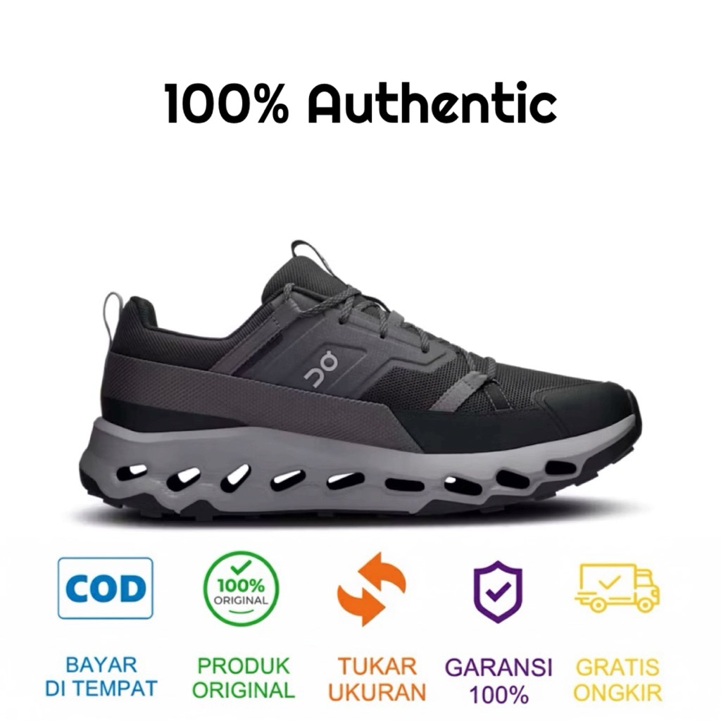 Running Shoes On Cloud Horizon Black Original