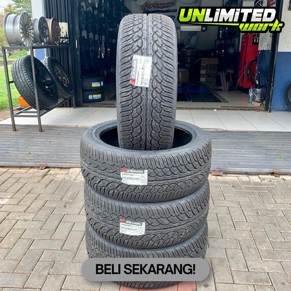 Ban Standar CRV Vitara Xtrail Ring 18 Yokohama Parada Spec-X 235 60 R18 Termurah Tidak Berisik