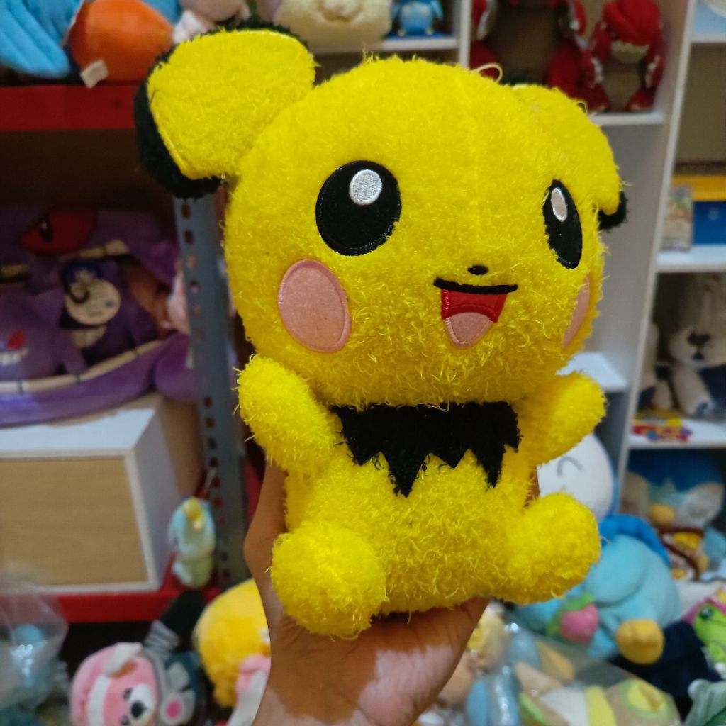 Plush Pichu Pokemon Banpresto Bulu / Boneka Pichu Bulu