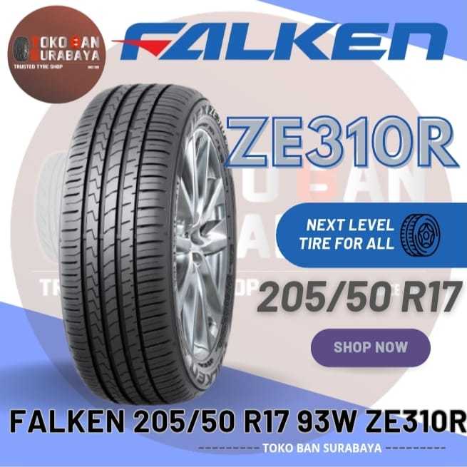 Ban FALKEN 205/50R17 ZE310R 205/50/17 205/50-17 20550R17 205/50 20550 R17 R 17 ZE 310R 310 R