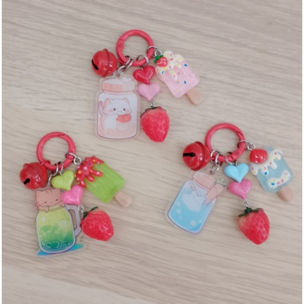 Ganci strawberry smoothies