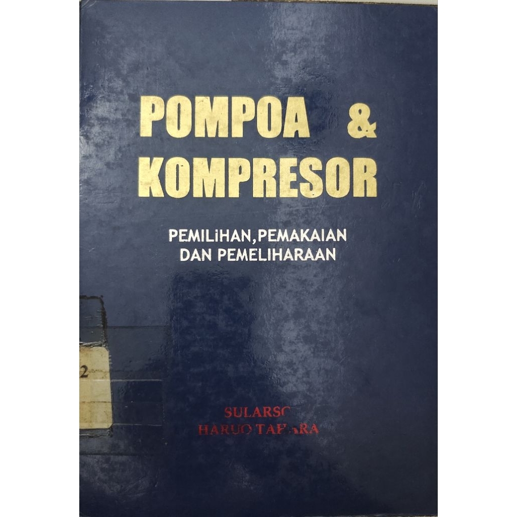 BUKU POMPOA & KOMPRESOR BEKAS ORIGINAL
