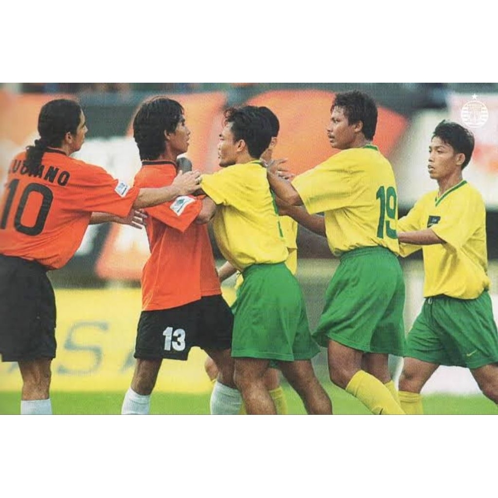 Jersey Persikab Kab Bandung home 2001