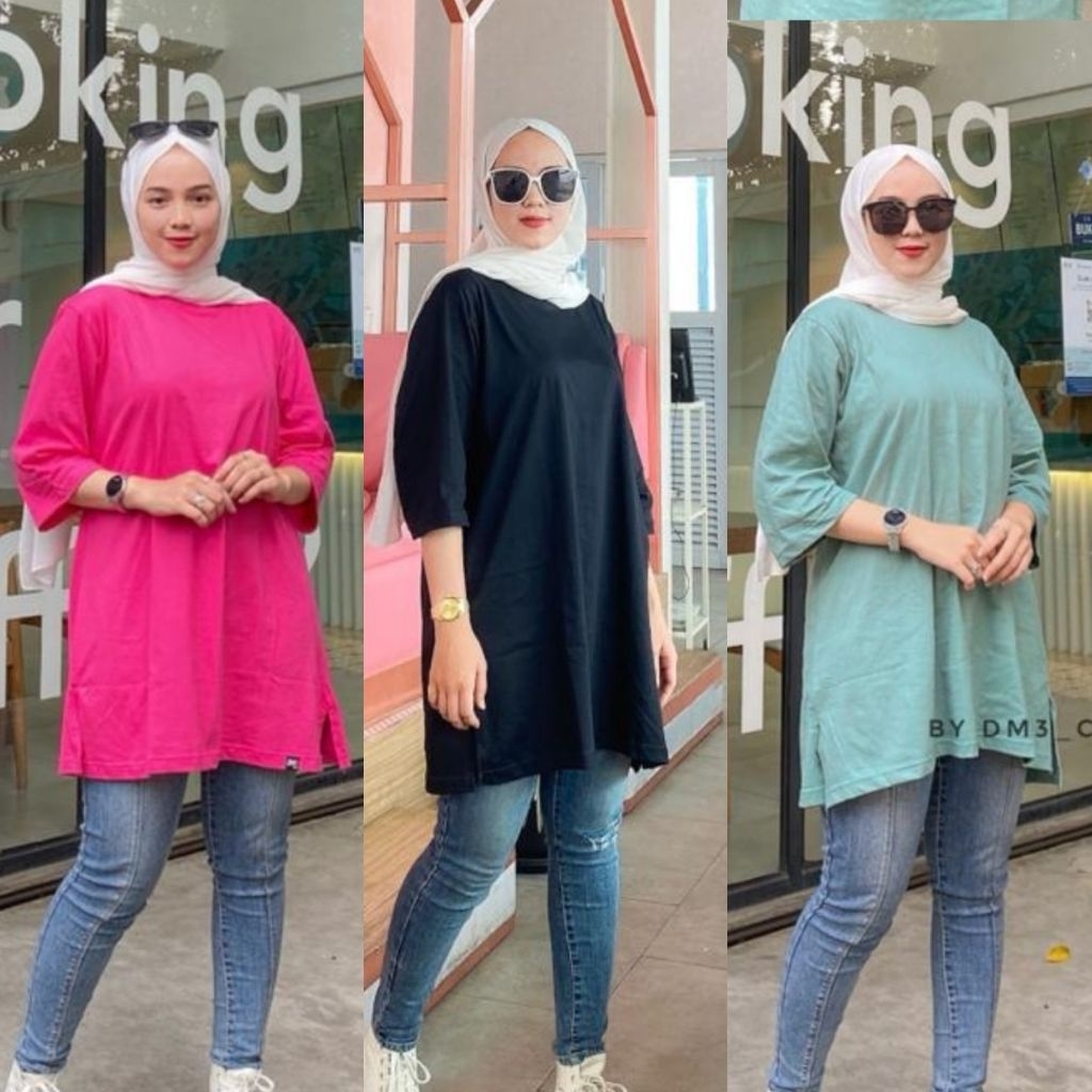 kaos polosan jumbo by dm3_cloth