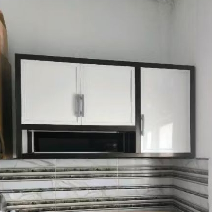 MCW furniture-LDG 2PT1PK-Lemari dapur gantumg aluminium/Lemari dapur gantung anti rayap/Kabinet dapu