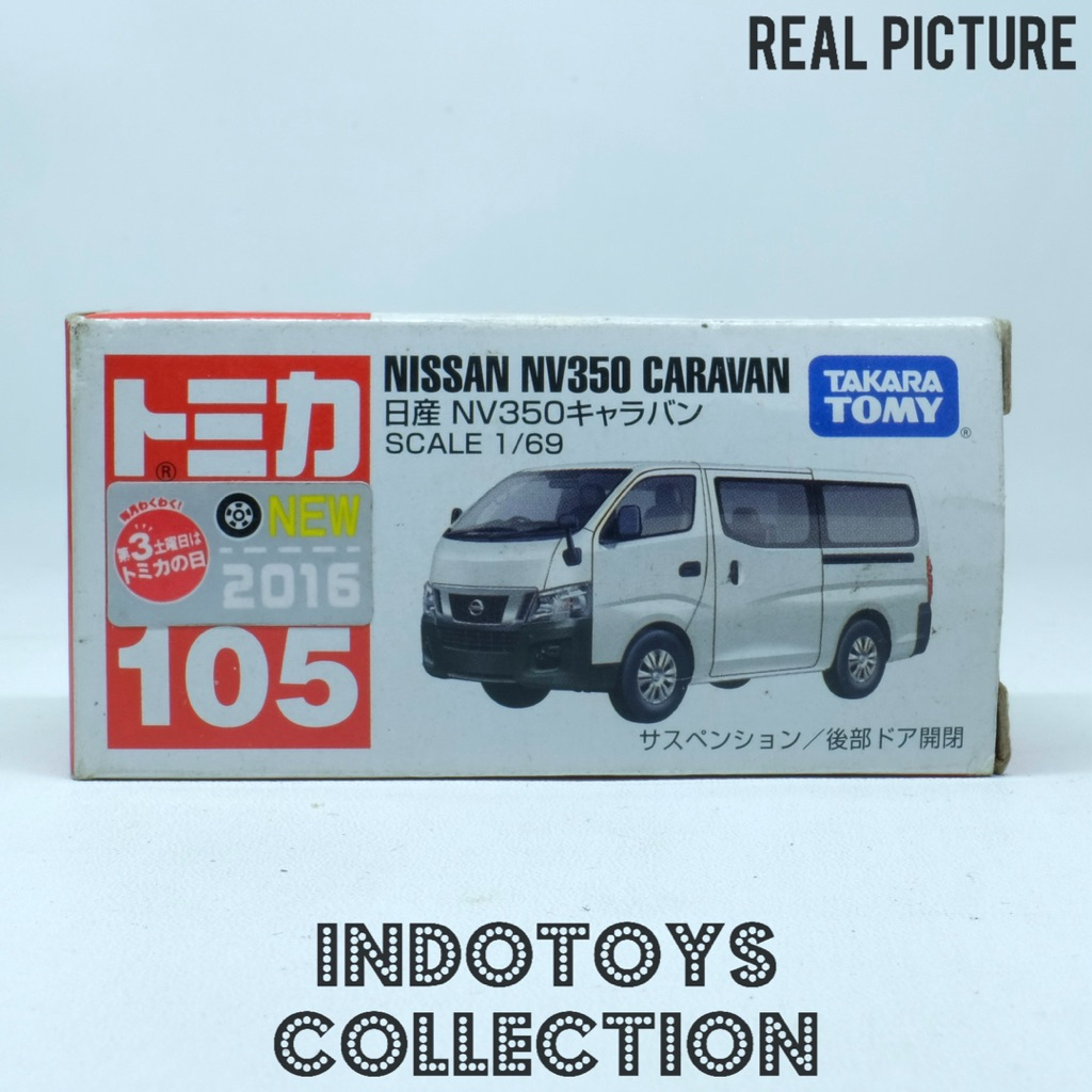 Tomica Regular 105 ~ Nissan NV350 Caravan