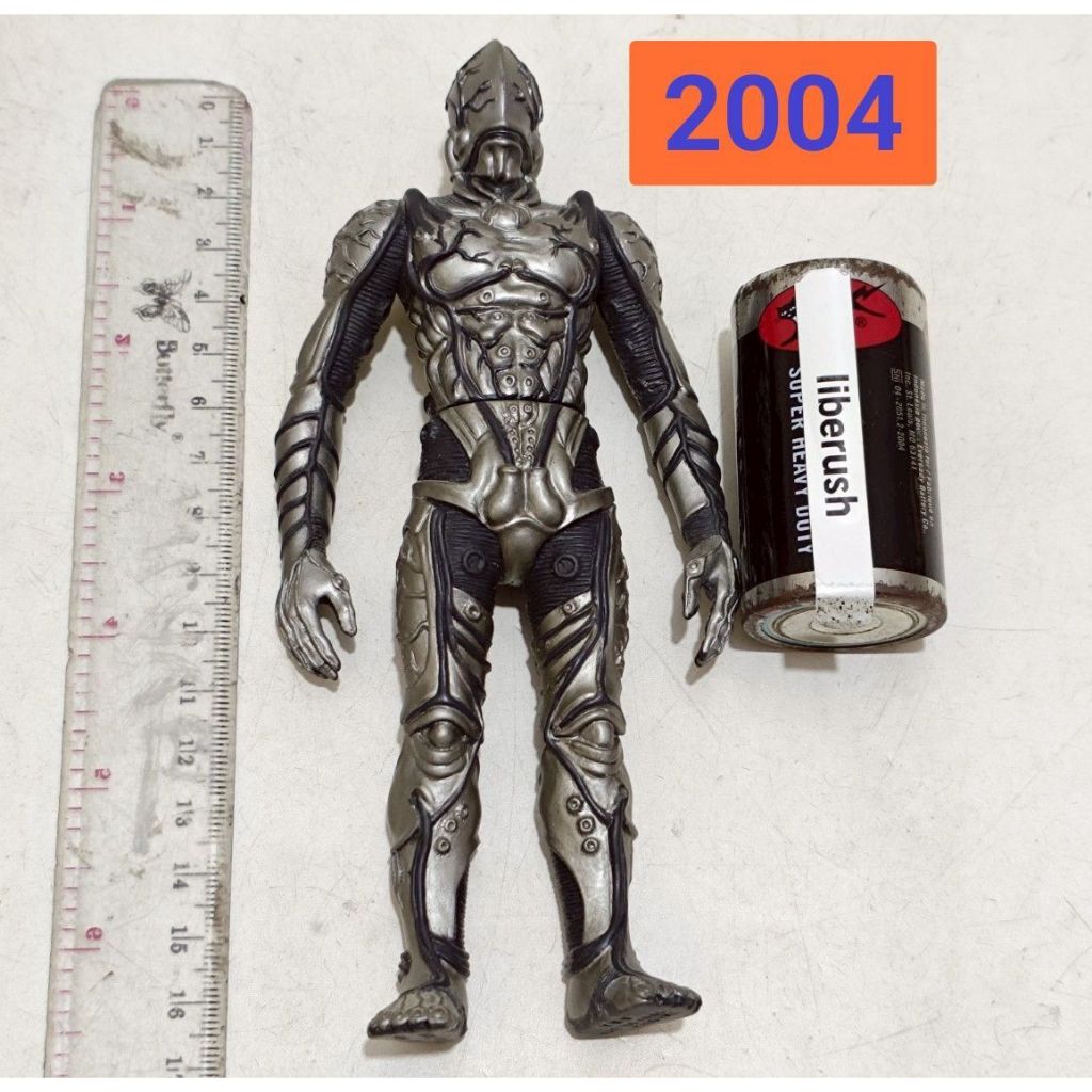 Vintage 2004 toho bandai sofubi godzilla monster x humanoid alien x movie monster series kaiju soft 