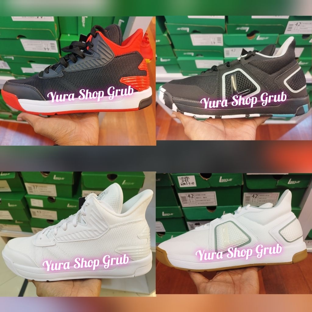 Sepatu Basket League Zephyr Fourpoints Original Sepatu Olahraga League Basket Pria Wanita Original S