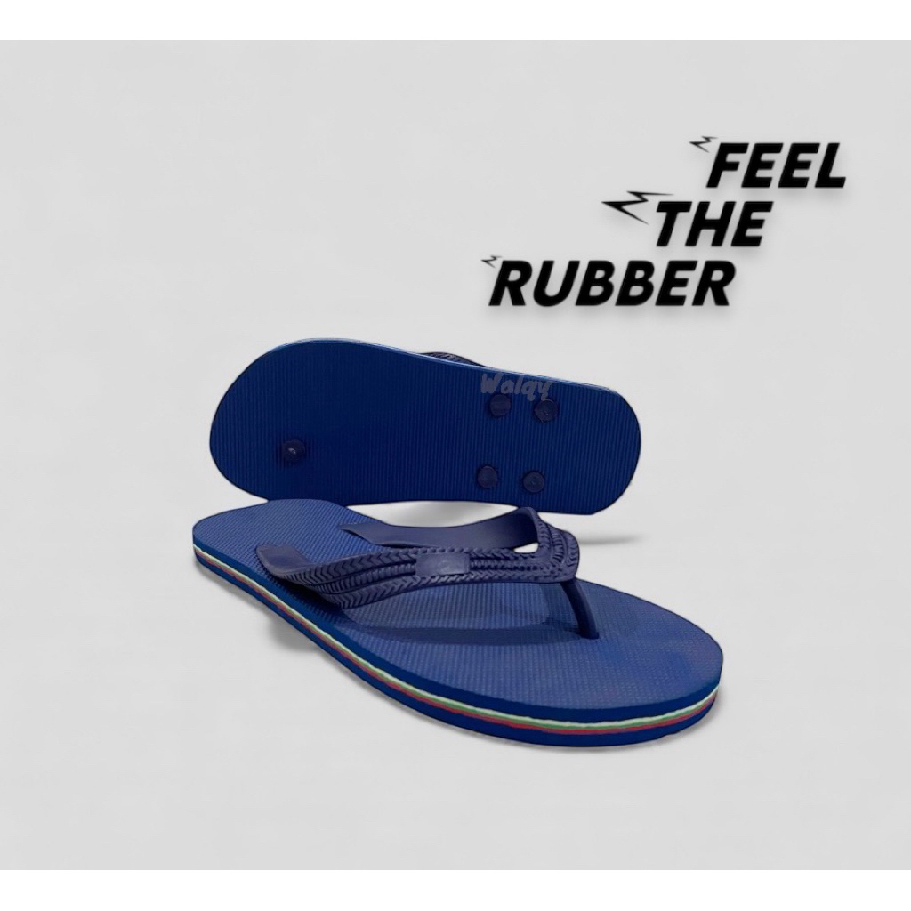 Sandal Jepit Polos Sandal Cowok Casual Sandal Karet Rubber Pria