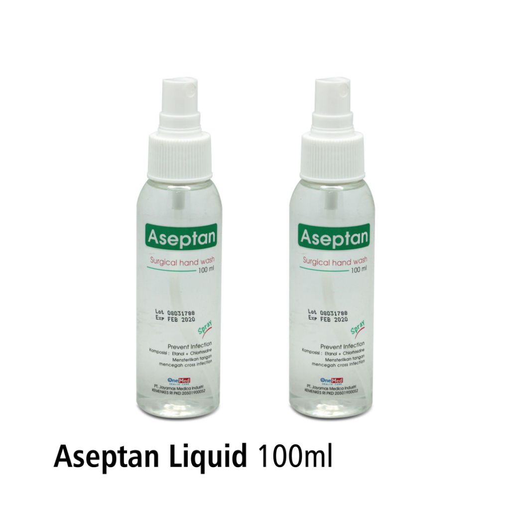 ASEPTAN LIQUID SPRAY 100ML ONEMED
