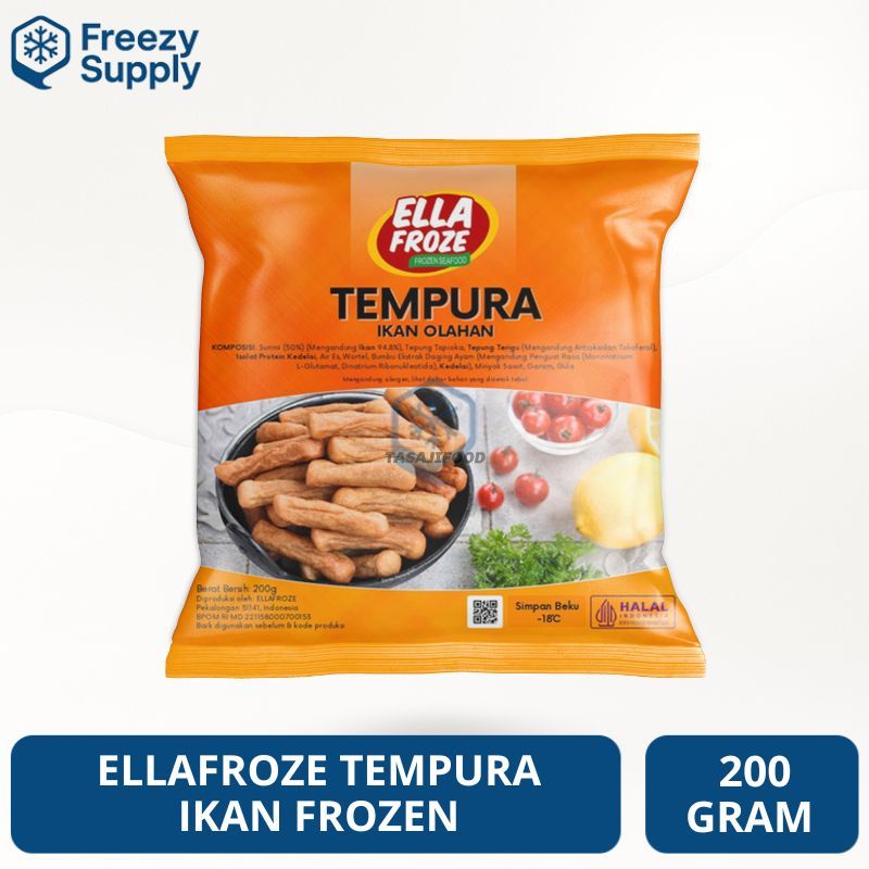 Ellafroze Tempura 200 Gr Olahan Ikan Frozen