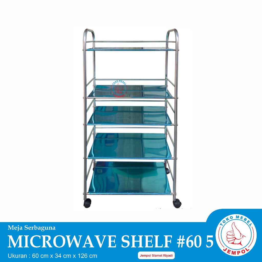 Rak Sebaguna/MICROWAVE SHELF #60 5 ECHO/Rak Dapur Penyimpanan/Rak Dapur Penyimpanan/Rak Dapur Penyim