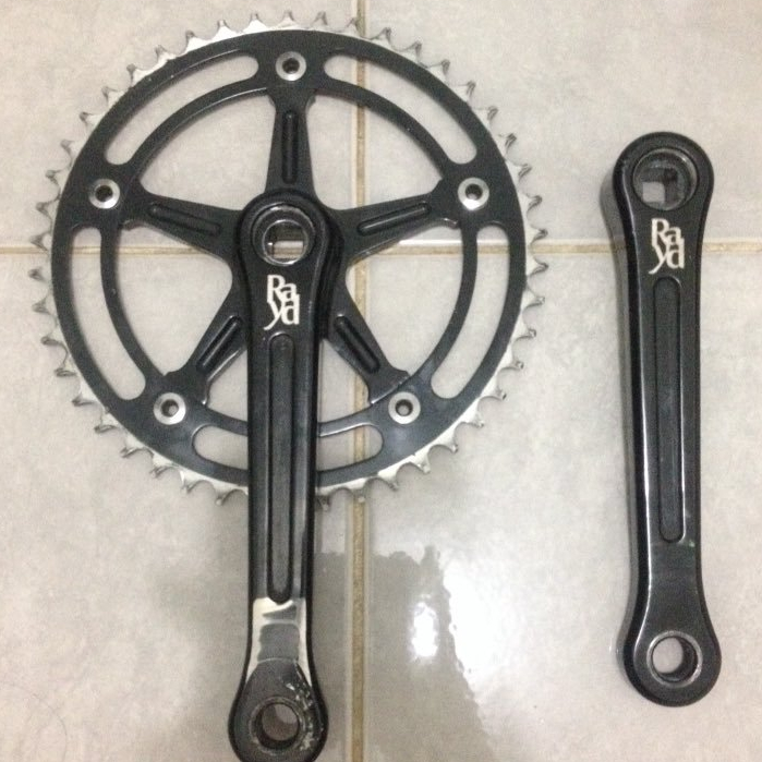 Cutting sticker stiker sepeda lipat road bike fixed bike crank arm chainring rayd