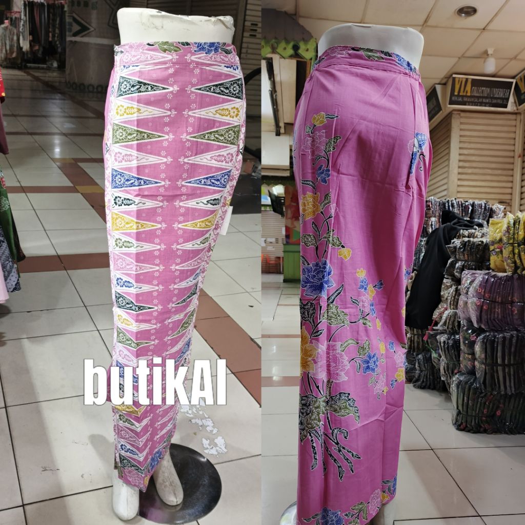Rok Sepan Tumpal ST16 Motif Pucuk Rebung Betawi Ondel-Ondel Abang None Jakarta | Batik Wanita