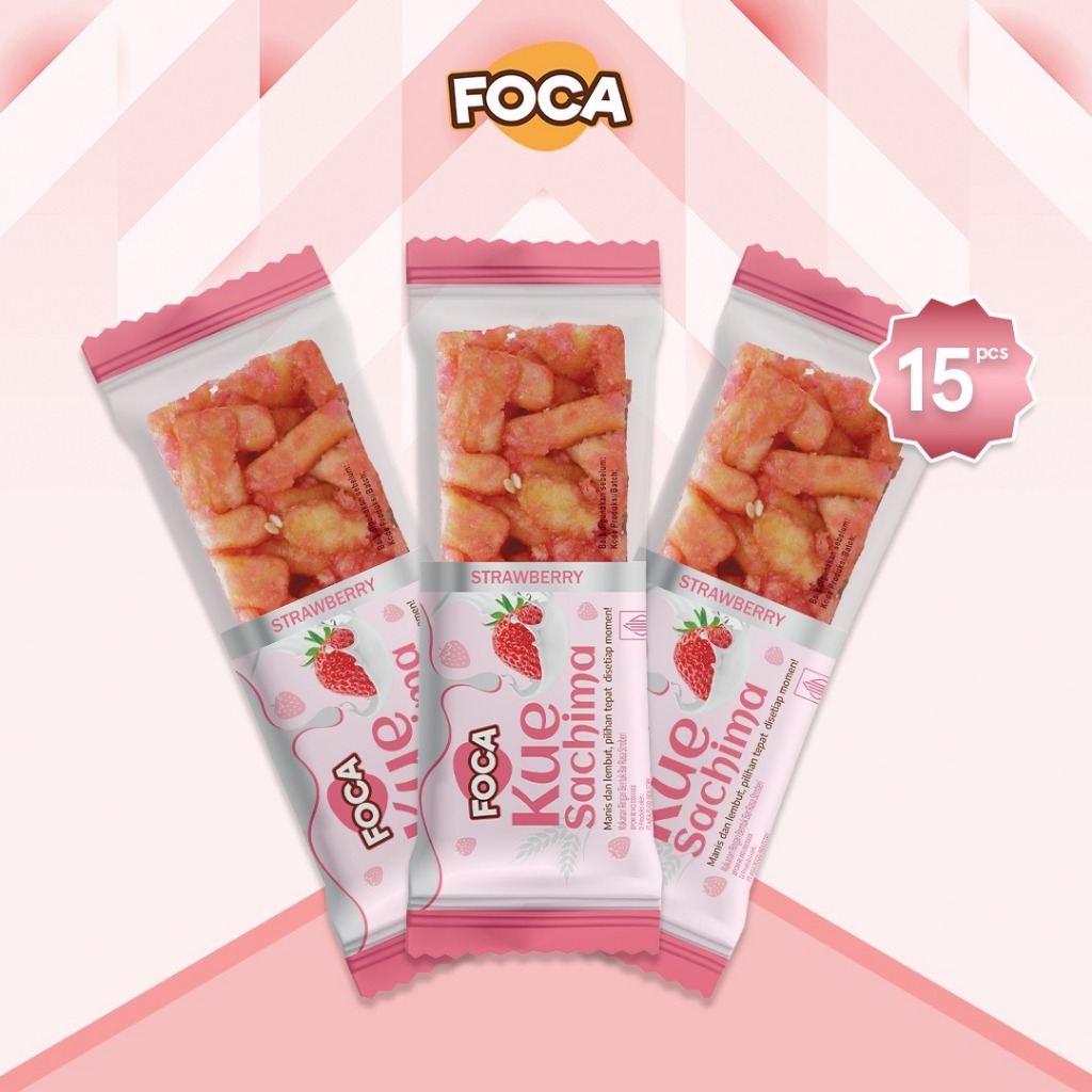 Foca Sachima - Rasa Strawberry