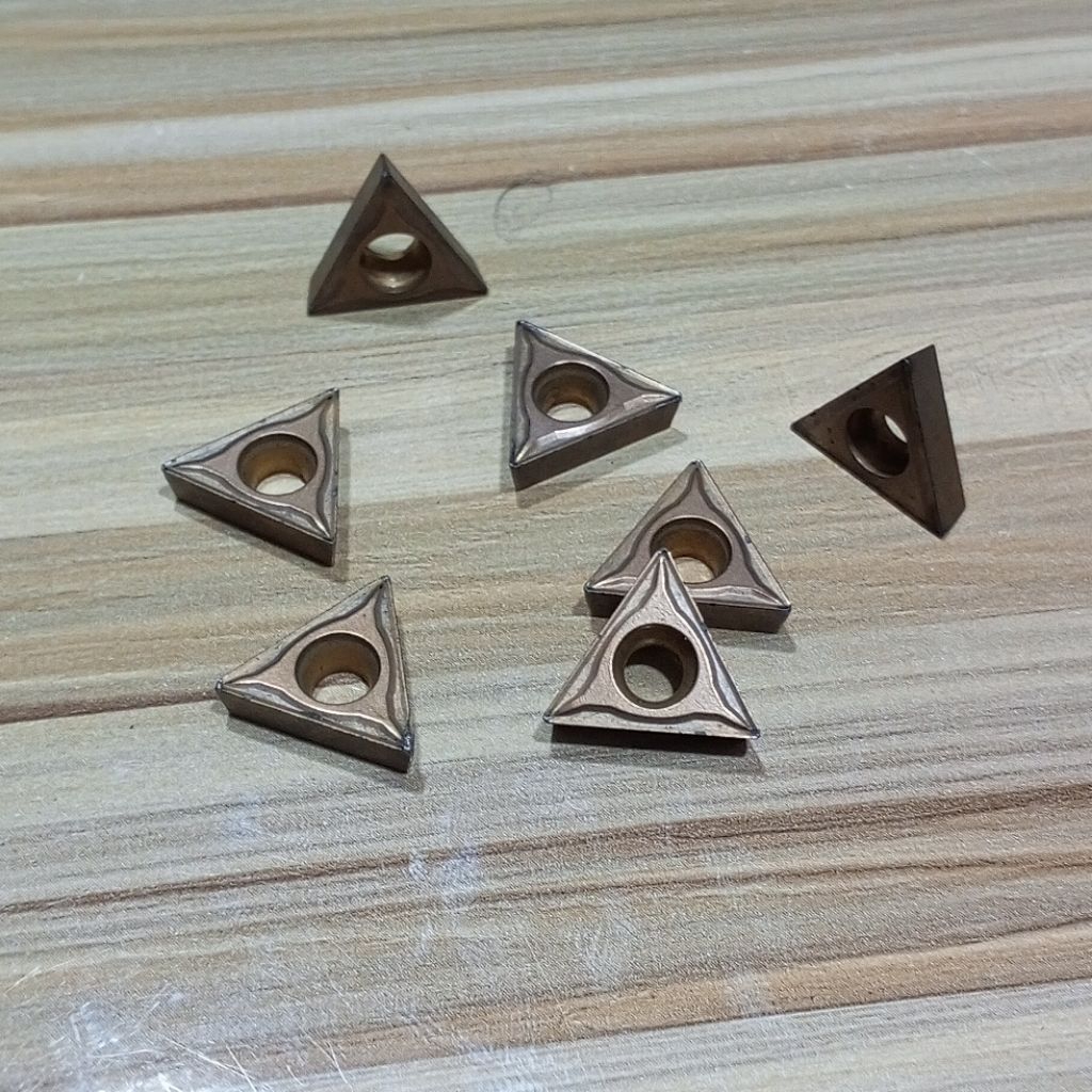 INSERT TCMT160404 Carbide bekas mata pisau bubut betel Widia TCMT16 04 04 bekas