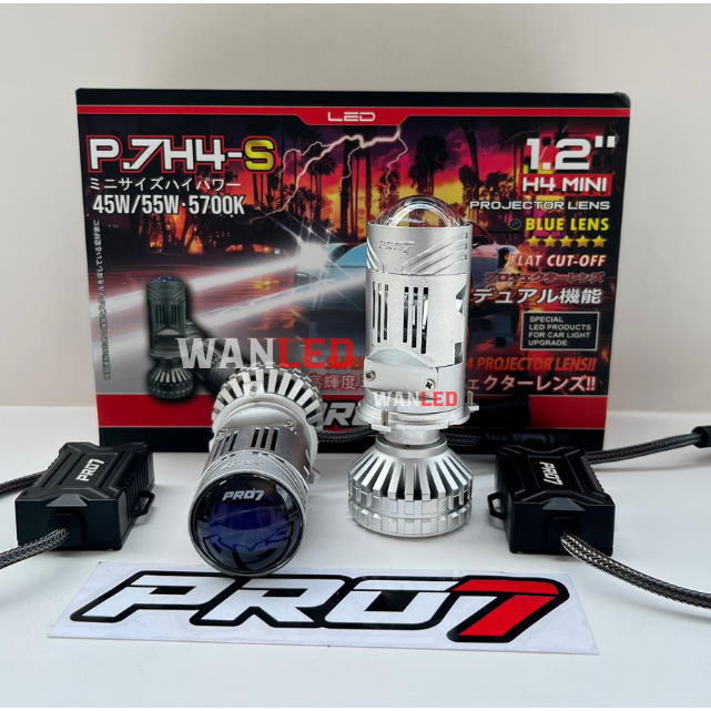 MINI BILED PRO7 PROJECTOR BILED PRO7 P.7H4-S SIMPEL CLEAN DAN PNP H4 ORIGINAL LED H4
