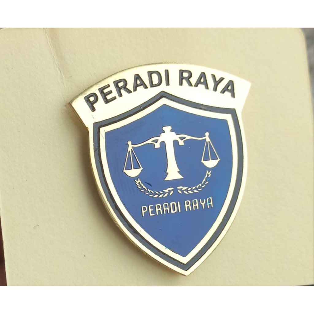 Pin Peradi Lawyer Indonesia Custom