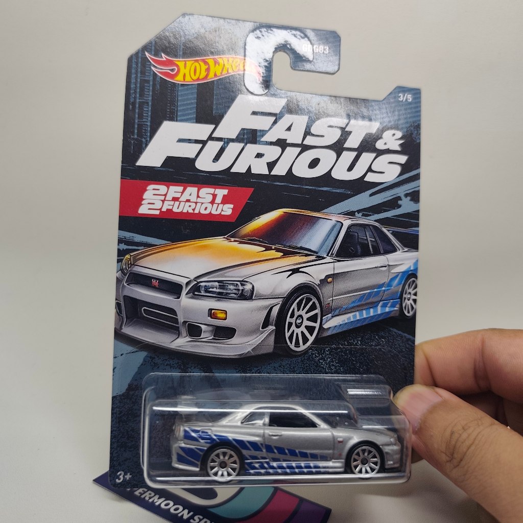 Hot Wheels Nissan Skyline GT-R (BNR34)