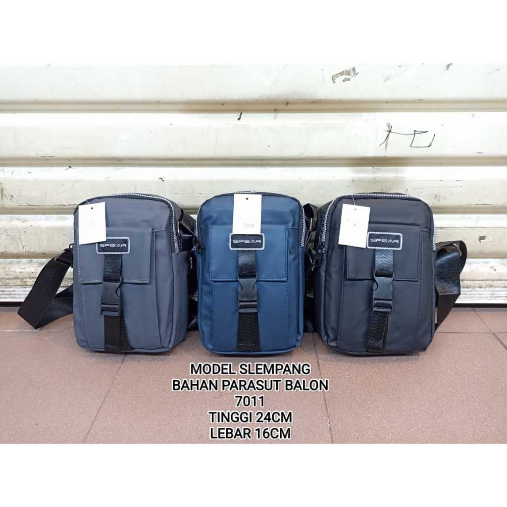 TAS SELEMPANG PRIA MODEL SELEMPANG BAHAN PARASUT BALON 7011