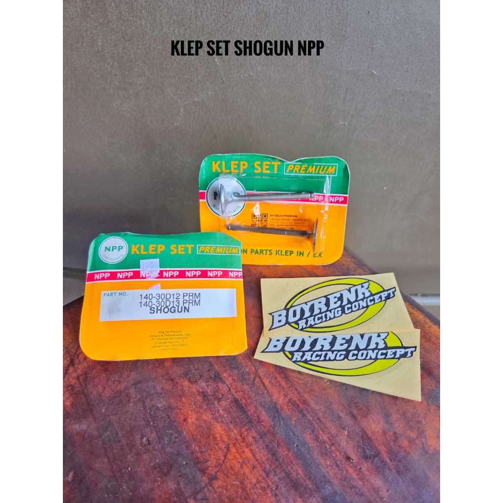 KLEP SET | PAYUNG KLEP SUZUKI SHOGUN 110 NPP PREMIUM - BOYRENK RACING