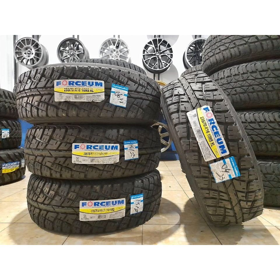 BAN MOBIL TUBLES TAHUN BARU 235 70 R16 FORCEUM ATZ