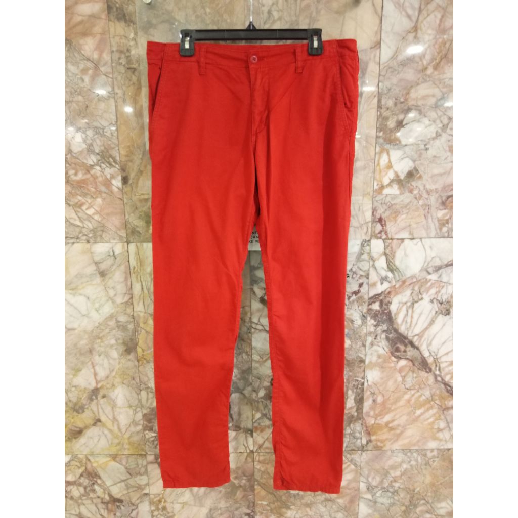 sale celana Chino pria slim fit carhartt size 35