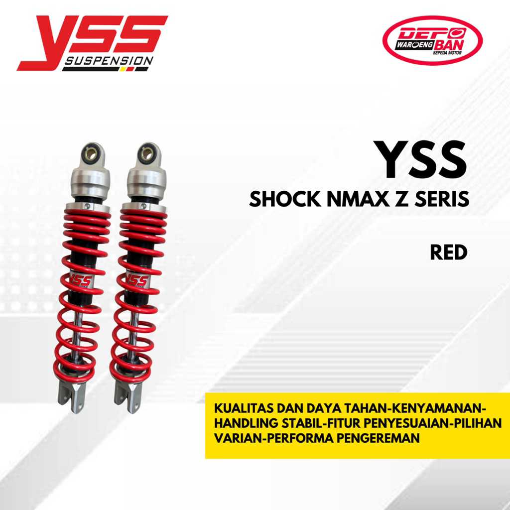 SHOCK NMAX Z SERIS RED YSS ORIGINAL!! NEW!!!