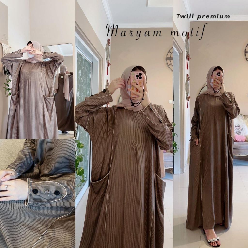 MARYAM KAFTAN Motif Salur By Fairuz